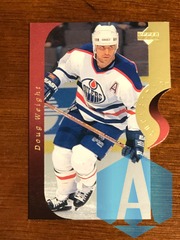 1996-97 Upper Deck Superstar Showdown #SS17A Doug Weight Die Cut Edmonton Oilers